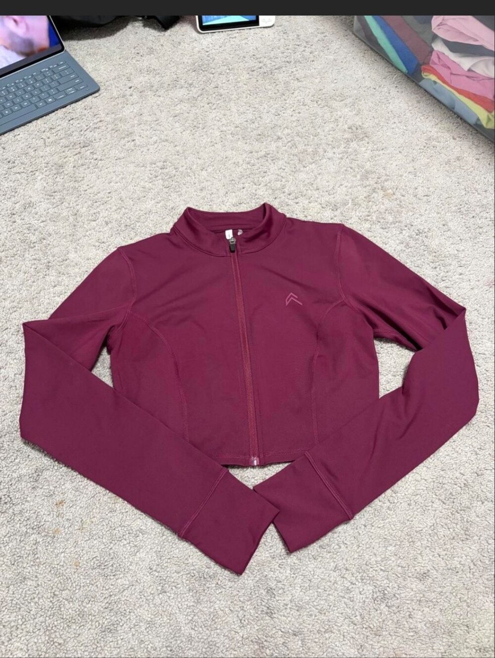 Oner Active Ripe fig Timeless Crop Jacket